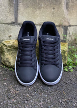 Load image into Gallery viewer, Black Trainers White Sole Blend
