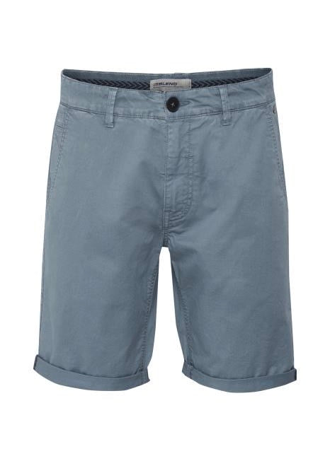 Chino Shorts Blue Stone Full Front