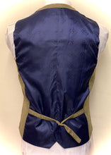 Load image into Gallery viewer, Cavani Gaston Sage Waistcoat with Navy Back
