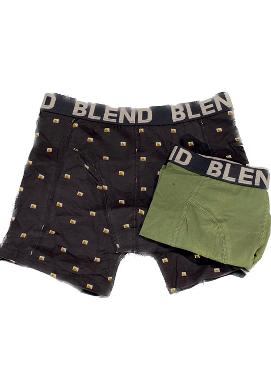 Trunks 2-Pack Green & Navy