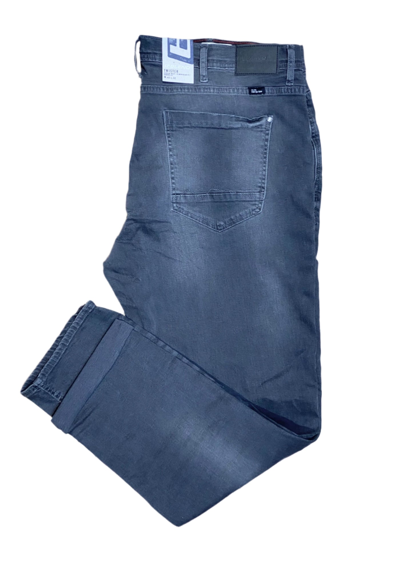 Jeans Twister Fit Grey Kingsize. Jeans for larger men and bigger builds