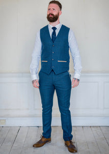 Marc Darcy Dion Tweed 2-Piece Suit