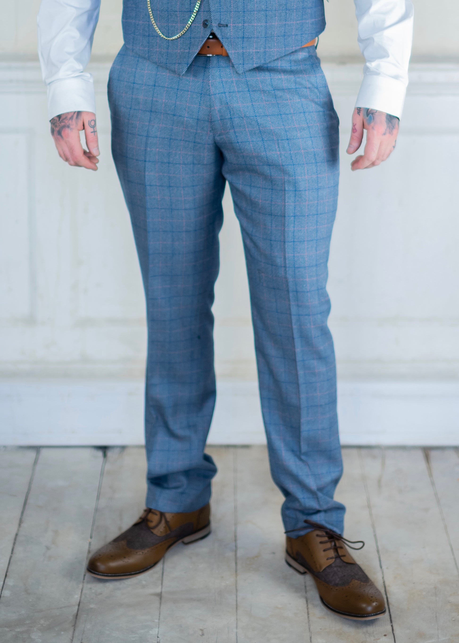 Marc Darcy Harry Tweed Trousers