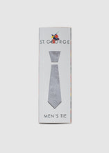 Load image into Gallery viewer, Paisley Pattern Tie Silver
