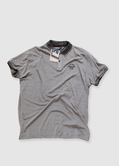 Polo Shirt Grey Kingsize