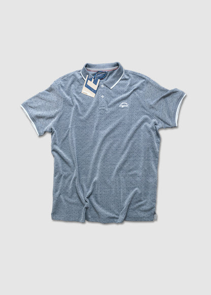 Polo Shirt Smokey Blue Kingsize