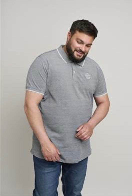 Polo Shirt Smokey Blue Kingsize