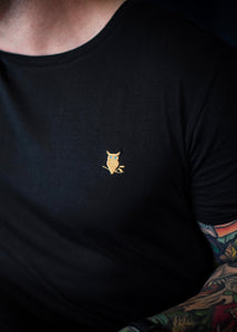 SUAVE OWL Black T-Shirt