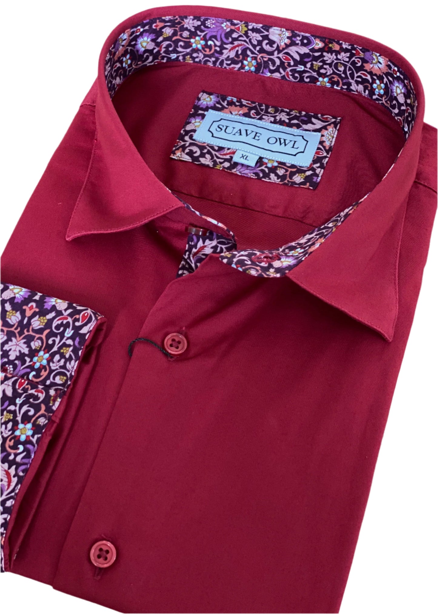 SUAVE OWL Red Berry Shirt