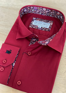 SUAVE OWL Red Berry Shirt