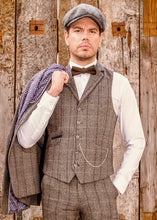 Load image into Gallery viewer, Cavani Albert Grey Tweed Waistcoat
