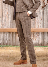 Load image into Gallery viewer, Cavani Albert Grey Tweed Trousers to be paired with a matching waistcoat and jacket
