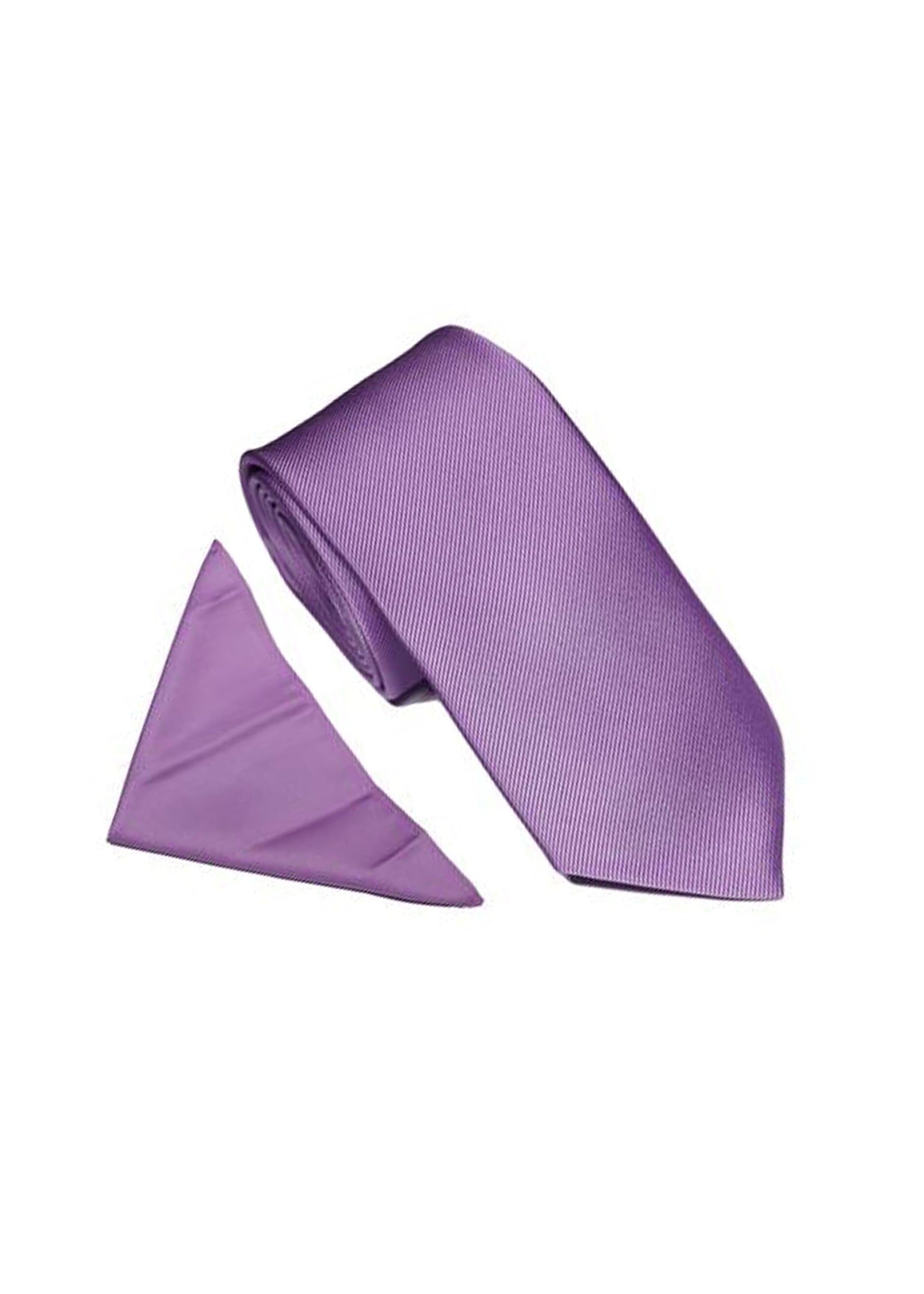 Twill Tie & Pocket Square Mauve Wedding