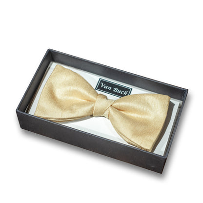 Van Buck Bow Tie Antique Gold