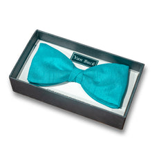 Load image into Gallery viewer, Van Buck Bow Tie Turquoise
