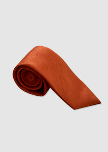 Van Buck Plain Tie Cinnamon
