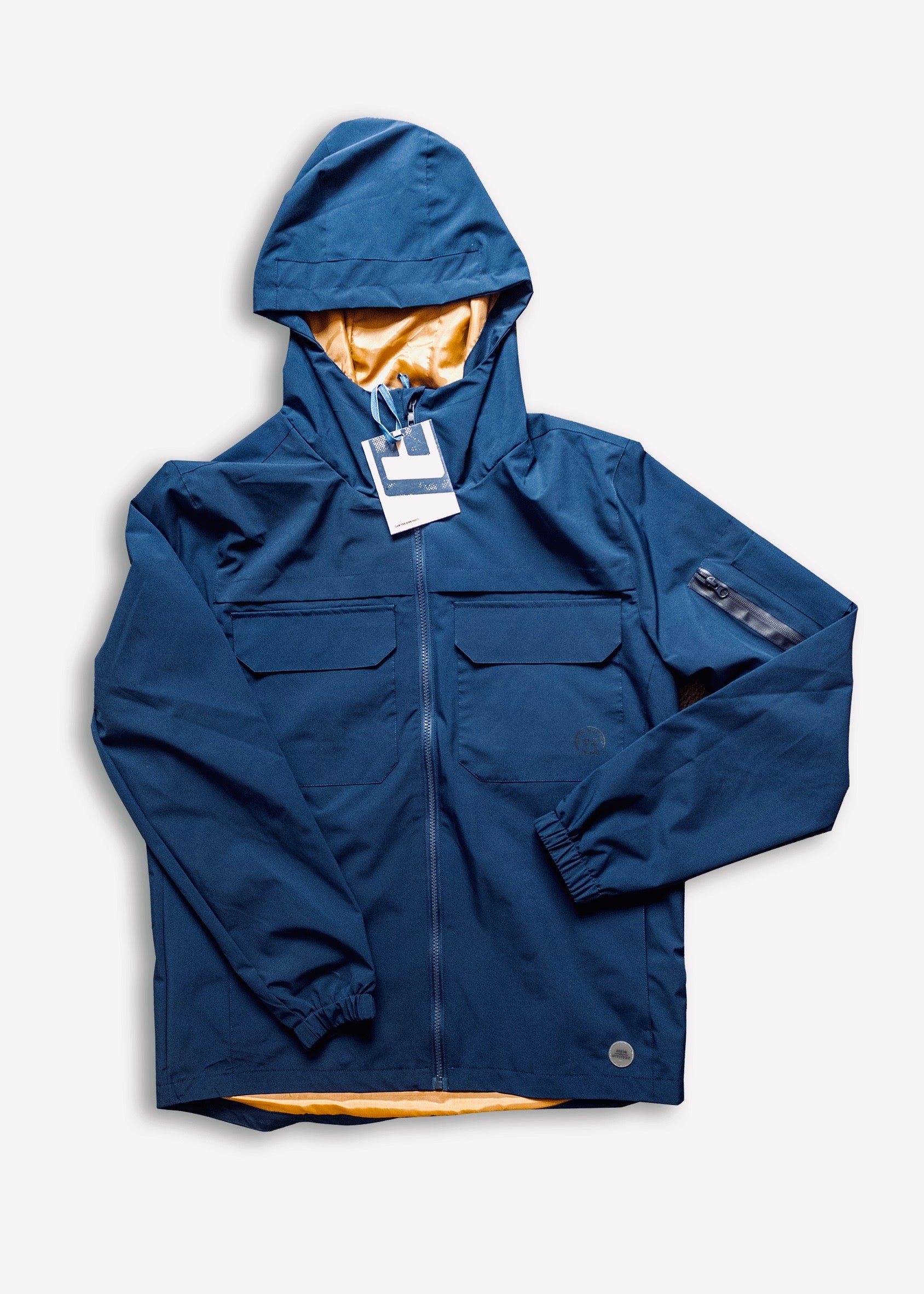 Water-Resistant Lightweight Jacket Navy