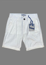 Load image into Gallery viewer, Woven Linen Blend Shorts White
