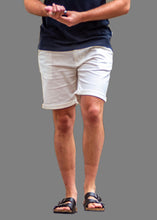 Load image into Gallery viewer, Woven Linen Blend Shorts White 3
