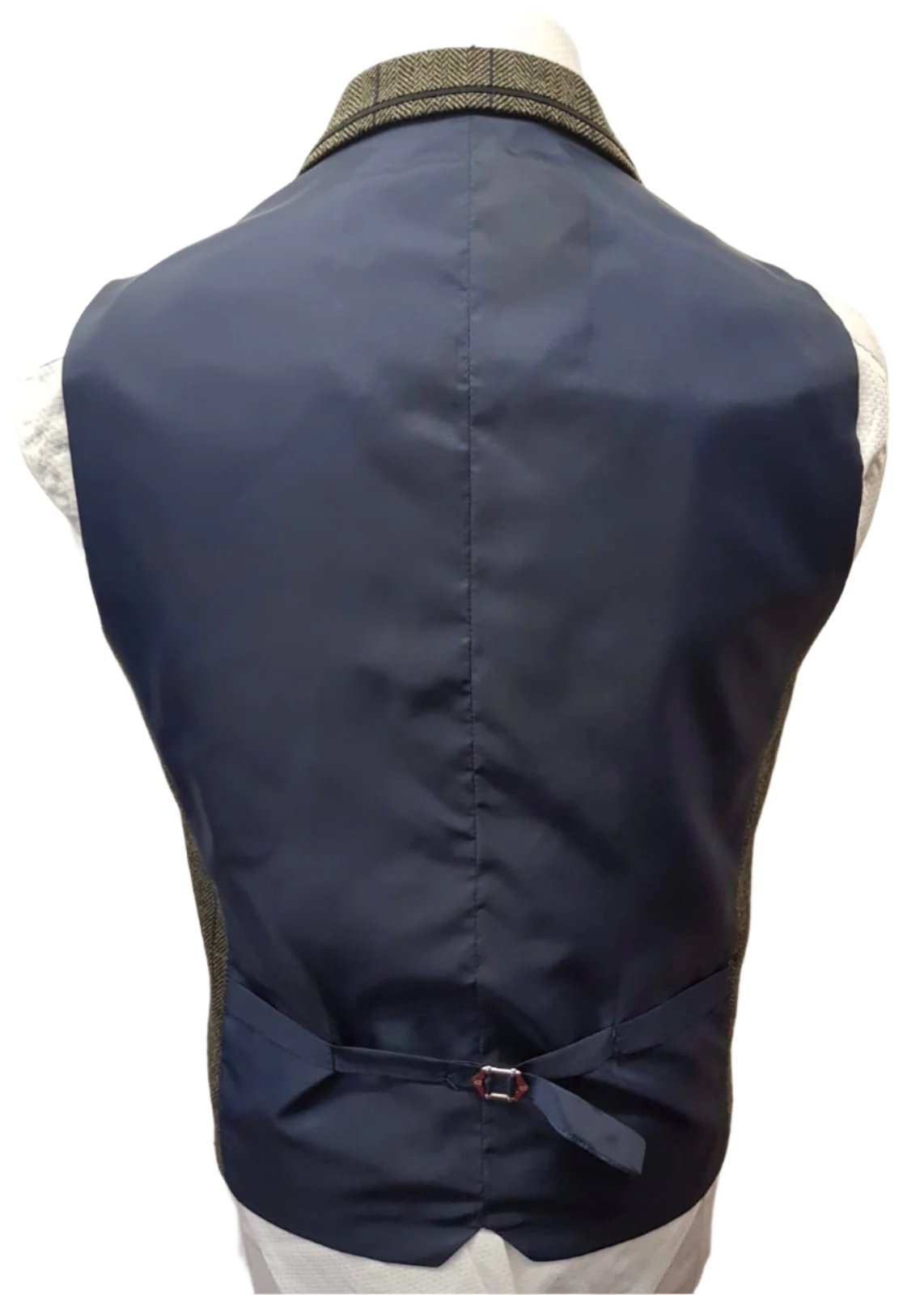 Cavani Albert Grey Tweed Waistcoat