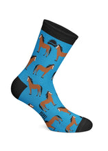 Load image into Gallery viewer, Horse Pattern Bamboo Socks
